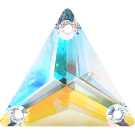 RG Premium Triangle Sew On Crystal AB
